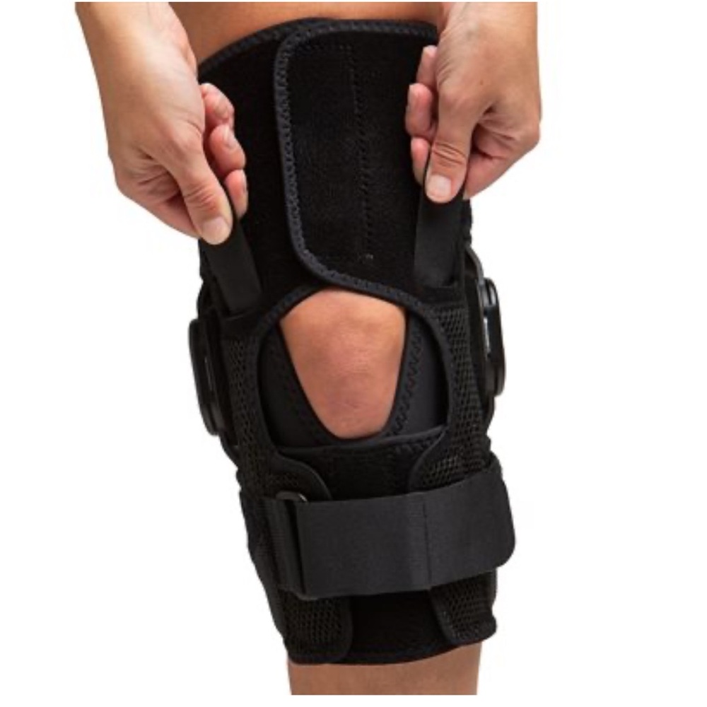 NEW Black Knee Brace Support